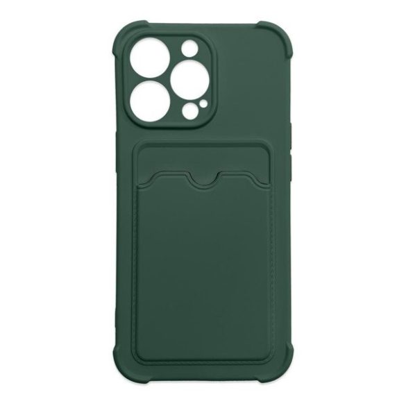 Card Armor Case Samsung Galaxy A32 4G ütésálló hátlap, tok, sötétzöld