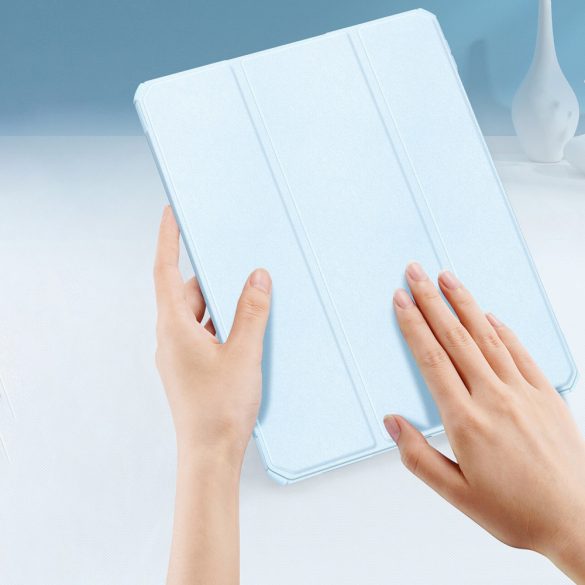 Dux Ducis Copa Series iPad Pro 12.9" (2018/2020/2021/2022) oldalra nyíló smart tok, kék