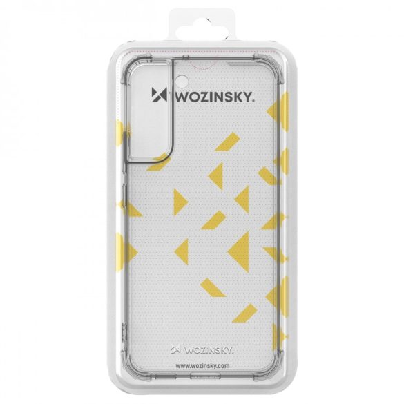 Wozinsky Anti-Shock Samsung Galaxy S22 Plus ütésálló, szilikon hátlap, tok, átlátszó