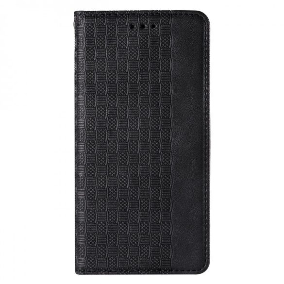 Magnet Strap Case Samsung Galaxy S22 Plus oldalra nyíló tok, fekete