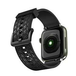   Watch Strap Y strap Apple Watch 7/SE, 42/44/45mm óraszíj, fekete