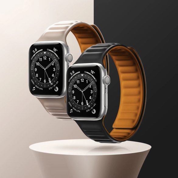 Magnetic Strap Apple Watch 7/8/9, 45mm mágneses óraszíj, kék