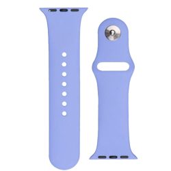   Silicone Strap Apple Watch 2/3/4/5/6/7/8/9/SE, 38/40/41mm szilikon óraszíj, lila