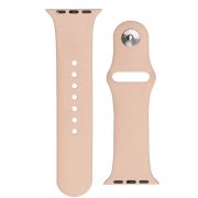   Silicone Strap Apple Watch 2/3/4/5/6/7/8/9/SE ,42/44/45/49mm szilikon óraszíj, bézs