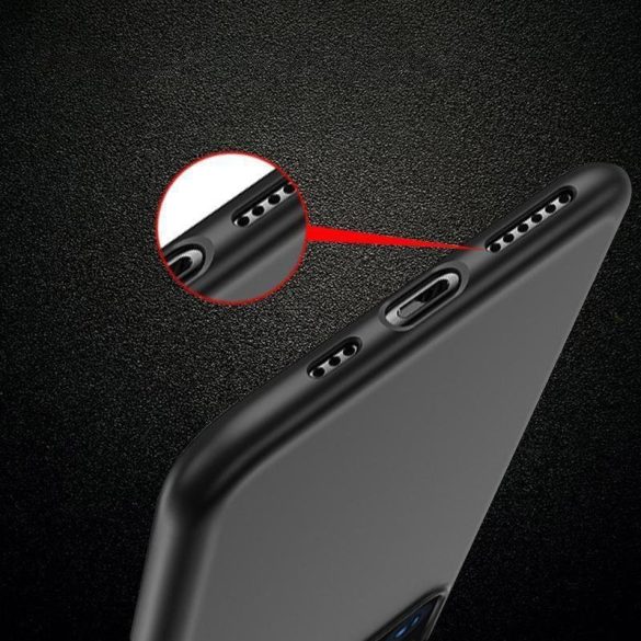 Soft Case Flexible iPhone 14 Pro szilikon hátlap, tok, fekete