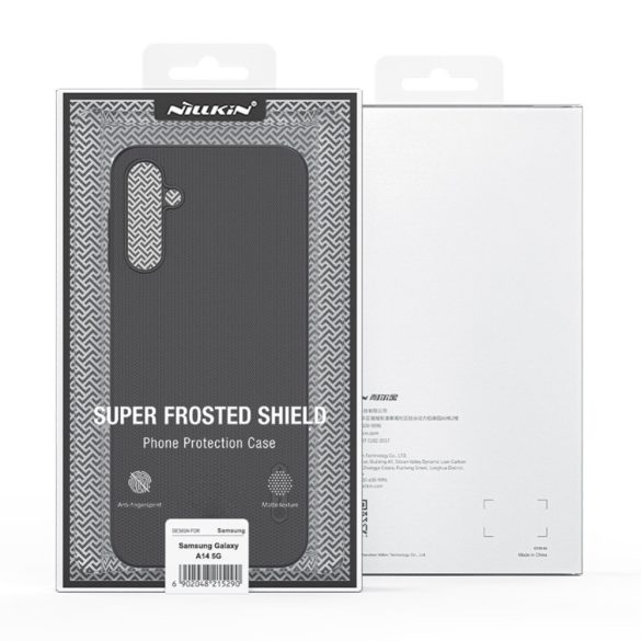 Nillkin Super Frosted Shield Case Samsung Galaxy A14 4G / A14 5G hátlap, tok, fekete