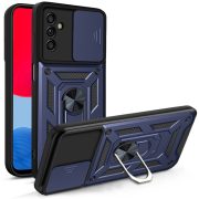   Hybrid Armor Camshield Case Samsung Galaxy A13 5G ütésálló hátlap, tok, sötétkék