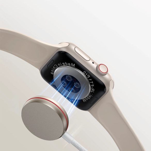 Joyroom S-IW011 Apple Watch USB-C mágneses töltő, 1.2m, fehér