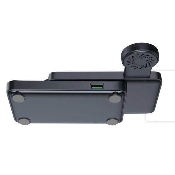 Joyroom JR-WQS02 4in1 dokkoló töltőállomás, iPhone Airpods, Apple Watch készülékekhez 4in1, összecsukható, fekete