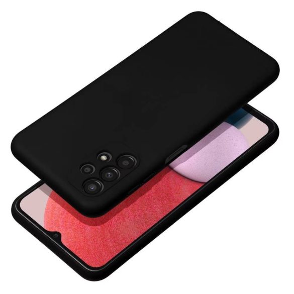 Soft Case Samsung Galaxy A13 4G szilikon hátlap, tok, fekete