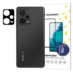   Wozinsky Full Camera Tempered Glass Xiaomi Redmi Note 12 Pro Plus kameravédő üvegfólia (tempered glass), fekete