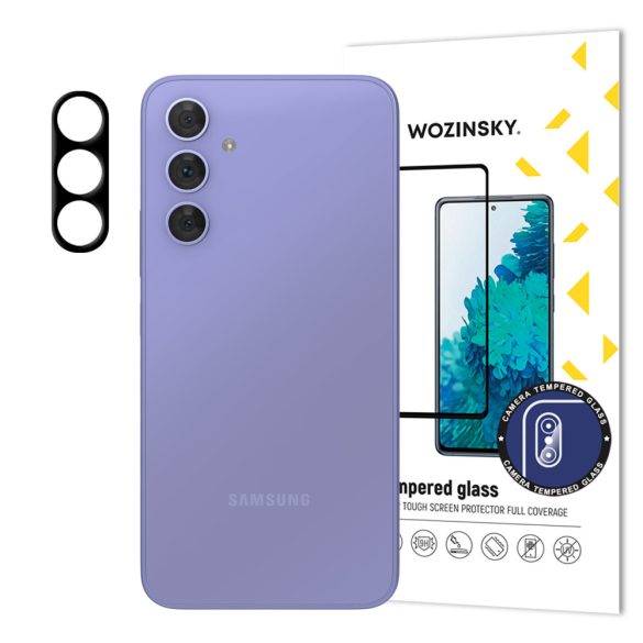 Wozinsky Camera Tempered Glass Samsung Galaxy A54 5G kameravédő üvegfólia (tempered glass), fekete