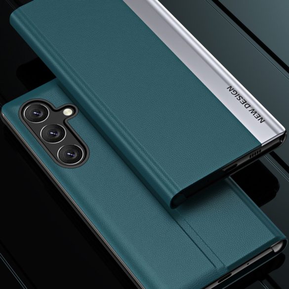 New Sleep Case Xiaomi 13 Lite oldalra nyíló tok, fekete