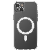   Magsafe Case iPhone 15 magsafe kompatibilis hátlap, tok, átlátszó