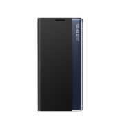   New Sleep Case Samsung Galaxy S24 Plus oldalra nyíló tok, fekete