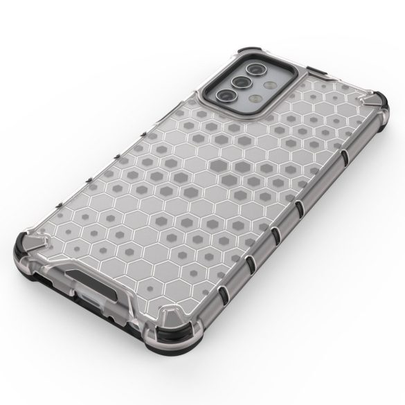 Honeycomb Case Samsung Galaxy A32 5G ütésálló hátlap, tok, fekete