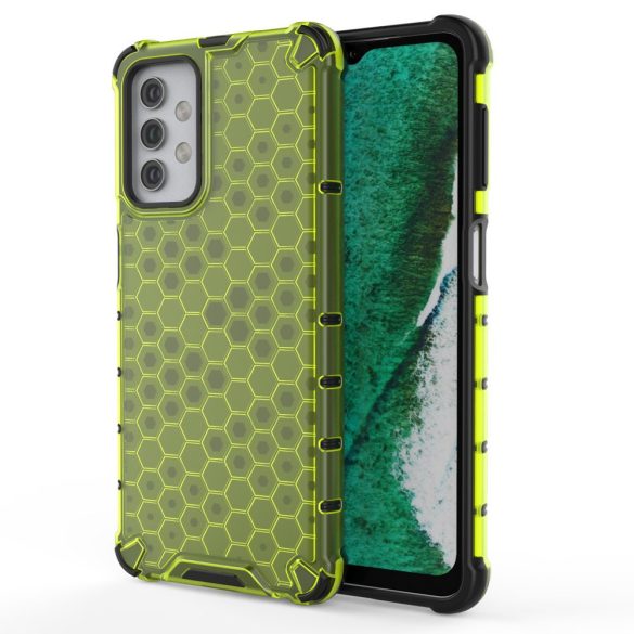 Honeycomb Case Samsung Galaxy A32 5G ütésálló hátlap, tok, zöld