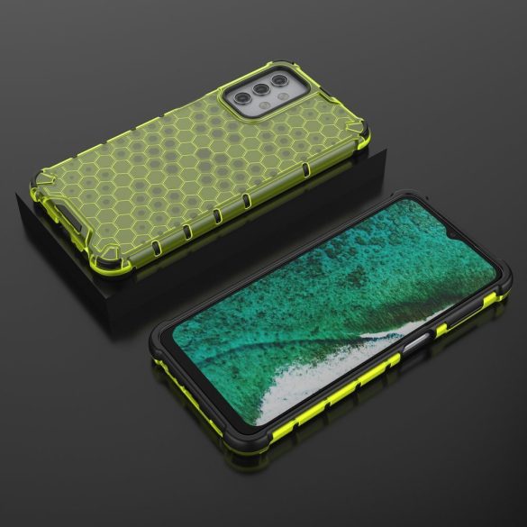 Honeycomb Case Samsung Galaxy A32 5G ütésálló hátlap, tok, zöld