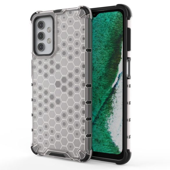 Honeycomb Case Samsung Galaxy A32 5G ütésálló hátlap, tok, átlátszó