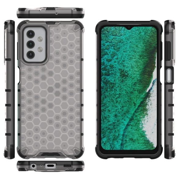 Honeycomb Case Samsung Galaxy A32 5G ütésálló hátlap, tok, átlátszó