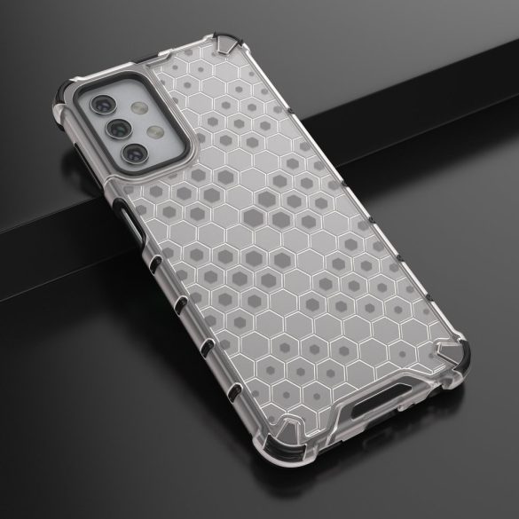 Honeycomb Case Samsung Galaxy A32 5G ütésálló hátlap, tok, átlátszó