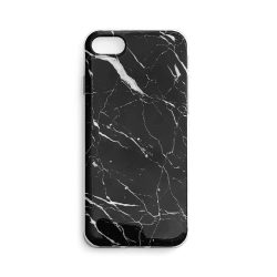   Wozinsky Marble cover iPhone 13 márvány mintás hátlap, tok, fekete