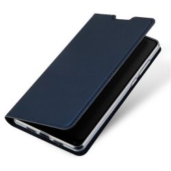   Dux Ducis Skin X Samsung Galaxy A41 oldalra nyíló tok, sötétkék