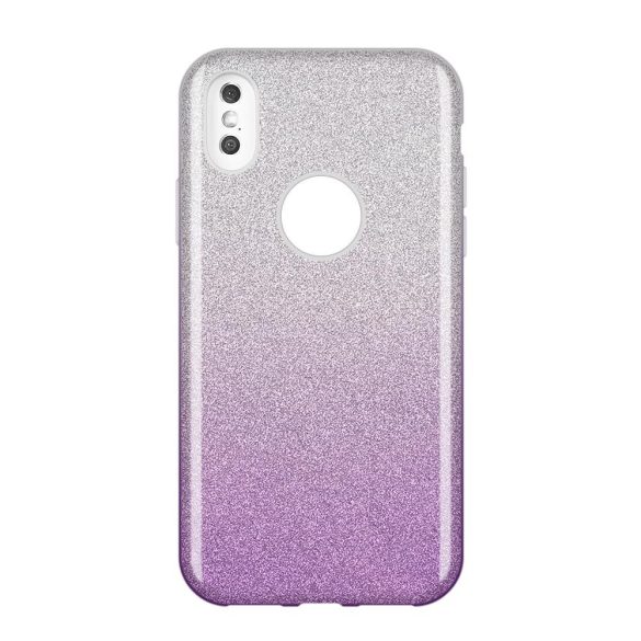 Wozinsky Glitter Case Shining Cover Samsung Galaxy A9 (2018) A920 hátlap, tok, lila