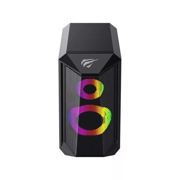 Havit SK202 RGB Gaming Speaker, 2x3W, hangszóró, fekete