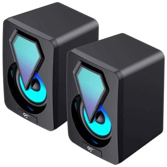 Havit SK210 mini PRO Gaming Speaker, 2x3W, hangszóró, fekete