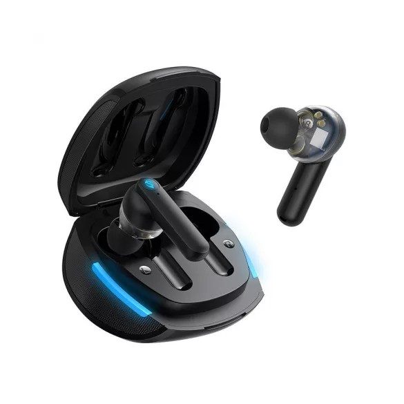 Soundpeats Gamer No.1 Bluetooth headset, fülhallgató, fekete