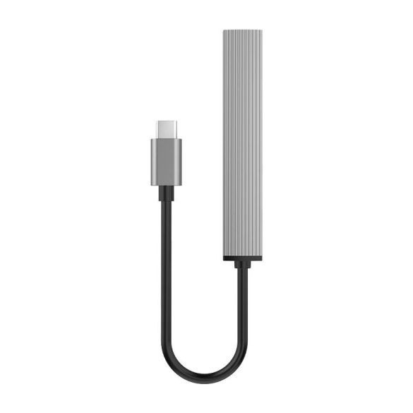 Orico Hub 2xUSB-A 2.0, 1xUSB-A 3.0,  Micro-SD elosztó, USB-C kábellel, szürke