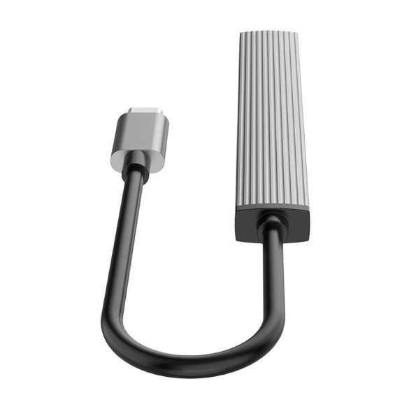 Orico Hub 2xUSB-A 2.0, 1xUSB-A 3.0,  Micro-SD elosztó, USB-C kábellel, szürke