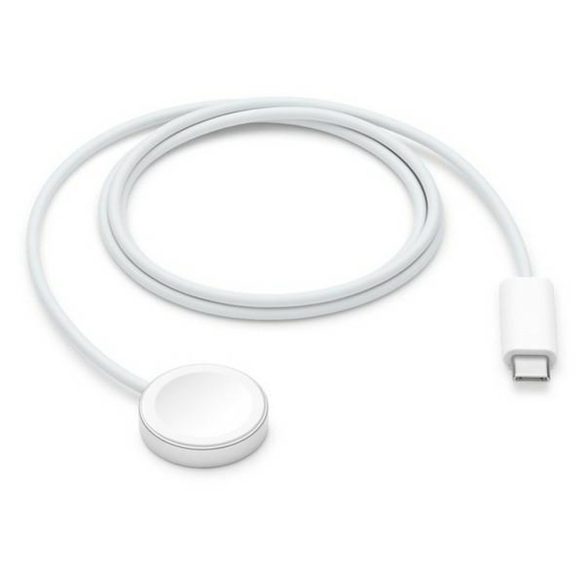 MLWJ3ZM/A Apple Watch 3/4/5/6/SE USB-C mágneses töltő, 1m, fehér