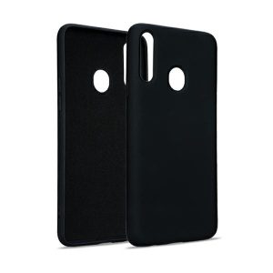 Silicone Case Samsung Galaxy A20s szilikon hátlap, tok, fekete