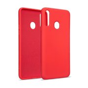   Silicone Case Samsung Galaxy A20s szilikon hátlap, tok, piros