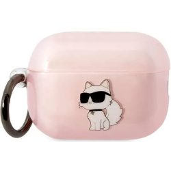   Karl Lagerfeld Airpods Pro 2 Iconic Choupette (KLAP2HNCHTCP) tok, rózsaszín