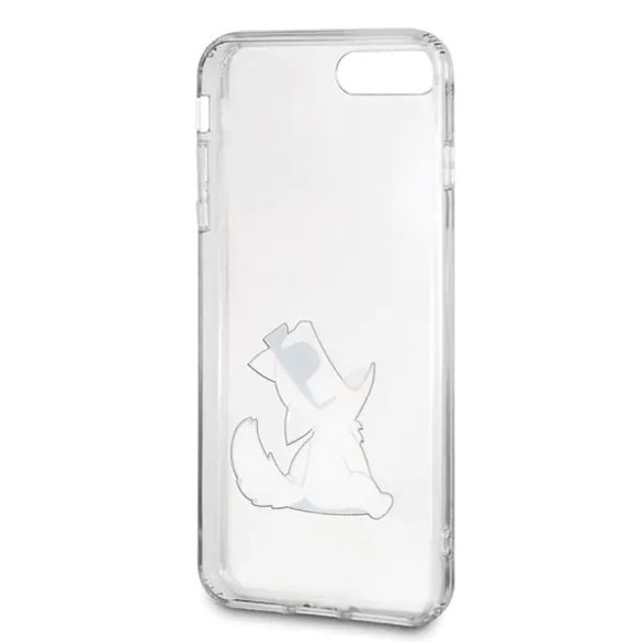 Karl Lagerfeld iPhone 7 Plus/8 Plus Choupette Fun (KLHCI8LCFNRC) hátlap, tok, átlátszó