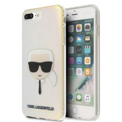   Karl Lagerfeld iPhone 7/8/SE (2020) Karl Head hátlap, tok mintás, színes