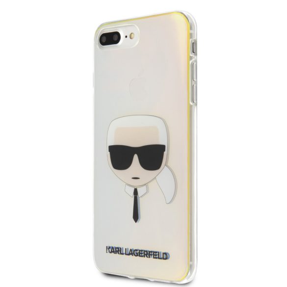 Karl Lagerfeld iPhone 7 Plus/8 Plus Karl Head (KLHCI8LPCKHML) hátlap, tok mintás, színes