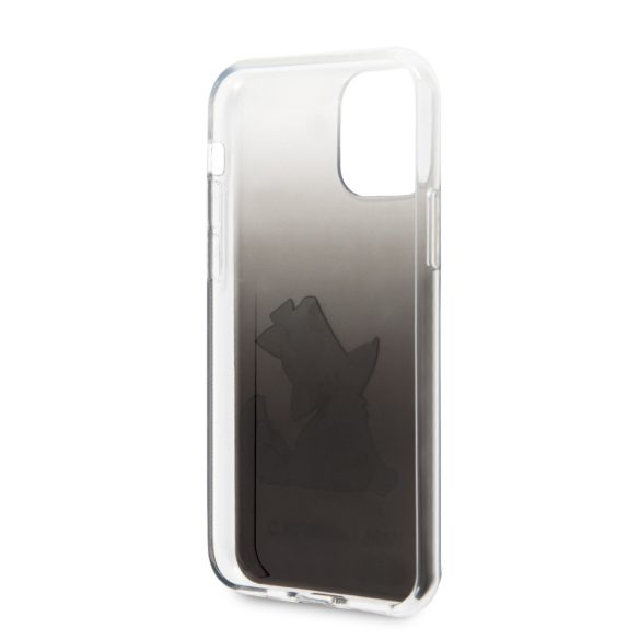 Karl Lagerfeld iPhone 11 Fun Choupette Hard (KLHCN61CFNRCBK) hátlap, tok, fekete