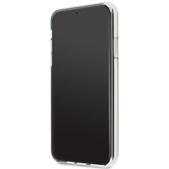 Karl Lagerfeld iPhone 11 Pro Max Ikonik Full Body (KLHCN65TRDFKBK) hátlap, tok, fekete