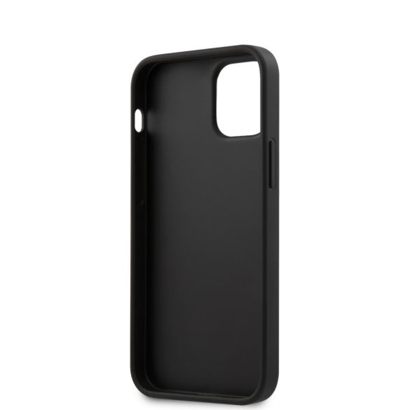 Karl Lagerfeld iPhone 12 Mini 5,4" 3D Ikonik Outline (KLHCP12SPCUIKBK) hátlap, tok, fekete
