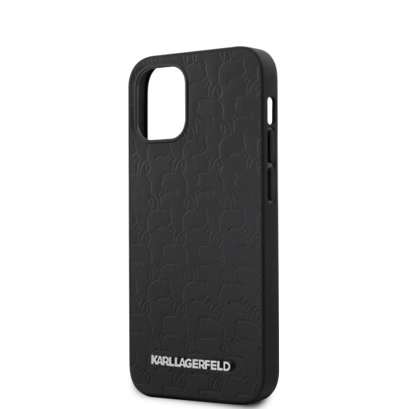 Karl Lagerfeld iPhone 12 Mini Kameo (KLHCP12SPUKBK) hátlap, tok, fekete