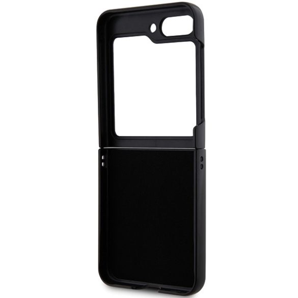 Karl Lagerfeld Samsung Galaxy Z Flip 5 Monogram Choupette Pin (KLHCZF5SAPCHNPK) hátlap, tok, fekete