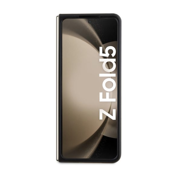 Karl Lagerfeld Samsung Galaxy Z Fold 5 Liquid Silicone Ikonik NFT (KLHCZFD5SNIKBCK) hátlap, tok, fekete