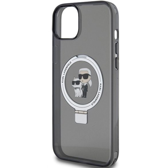 Karl Lagerfeld Samsung Galaxy S24 Ultra IML Choupette MagSafe (KLHMS24LHFCCNOP) Magsafe kompatibilis hátlap, tok, rózsaszín