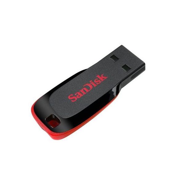 SanDisk Cruzer Blade 32GB USB 2.0 pendrive, 100MB/s, fekete