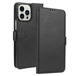   Krusell iPhone 13 Pro Phone Wallet oldalra nyíló tok, fekete