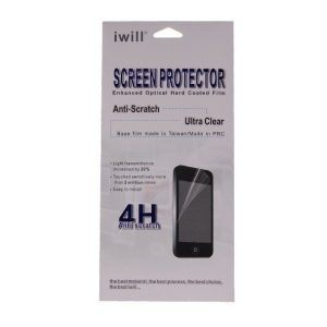 Iwill iPhone 5/5S/SE 4 rétegű kijelzővédő fólia, átlátszó